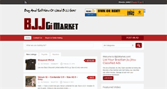 Desktop Screenshot of bjjgimarket.com